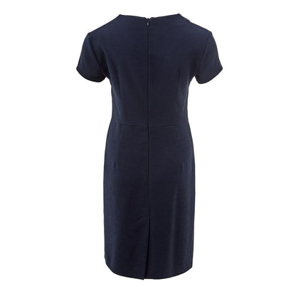  - Elegant Blue Viscose Dress Perfect for Every Occasion