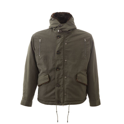  - Elegant Cotton Army Jacket for Men