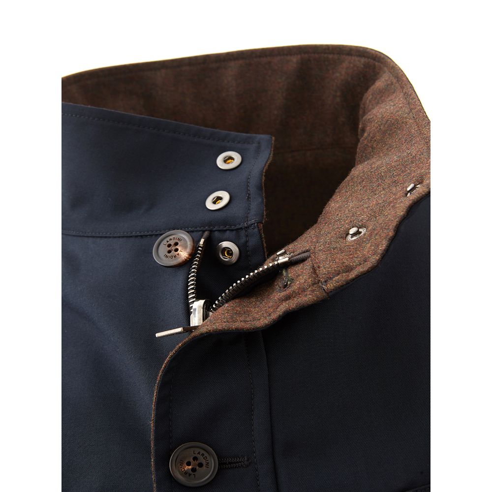  - Elegant Wool Blue Jacket for Men