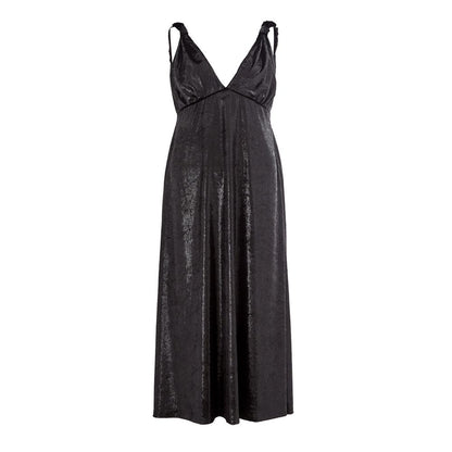  - Elegant Polyester Black Dress