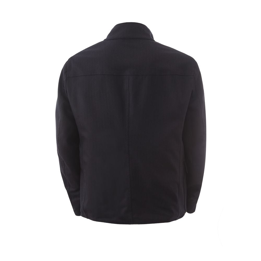  - Elegant Wool Blend Men's Jacket