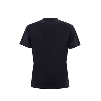  - Elegant Cotton Tee in Timeless Black