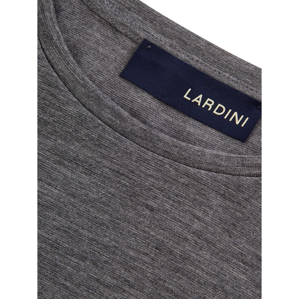  - Elegant Gray Woolen Designer T-Shirt