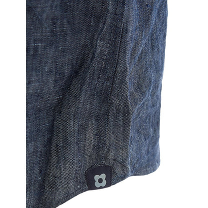 Elegant Flax Blue Shirt for Men - The Luxe Alliance