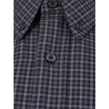  - Multicolor Cotton Chic Men's Shirt