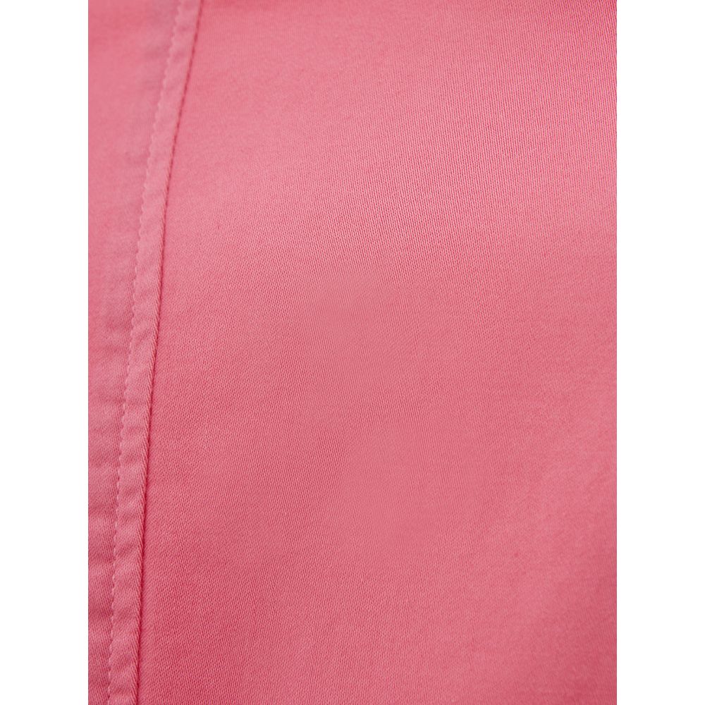  - Elegant Pink Cotton Jacket for Her