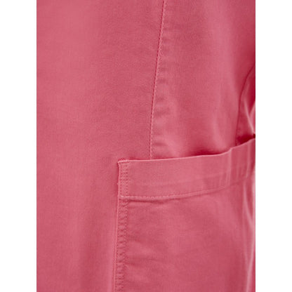  - Elegant Pink Cotton Jacket for Her