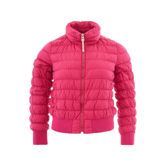  - Fuchsia Elegance Polyamide Jacket