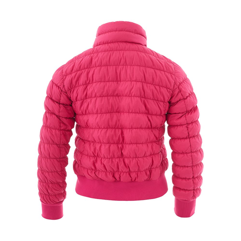  - Fuchsia Elegance Polyamide Jacket