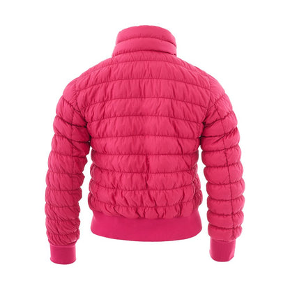  - Fuchsia Elegance Polyamide Jacket