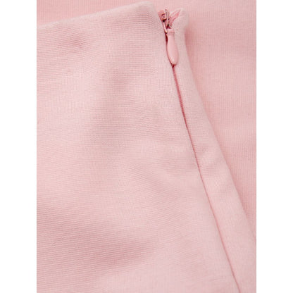  - Elegant Pink Viscose Pants for Chic Style