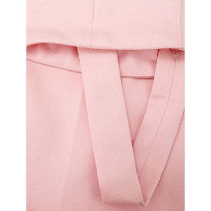  - Elegant Pink Viscose Pants for Chic Style