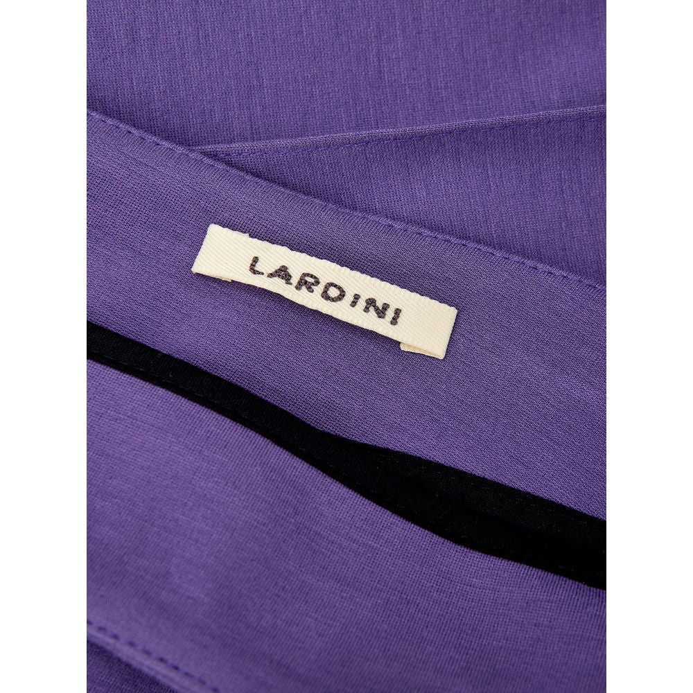  - Elegant Purple Viscose Pants