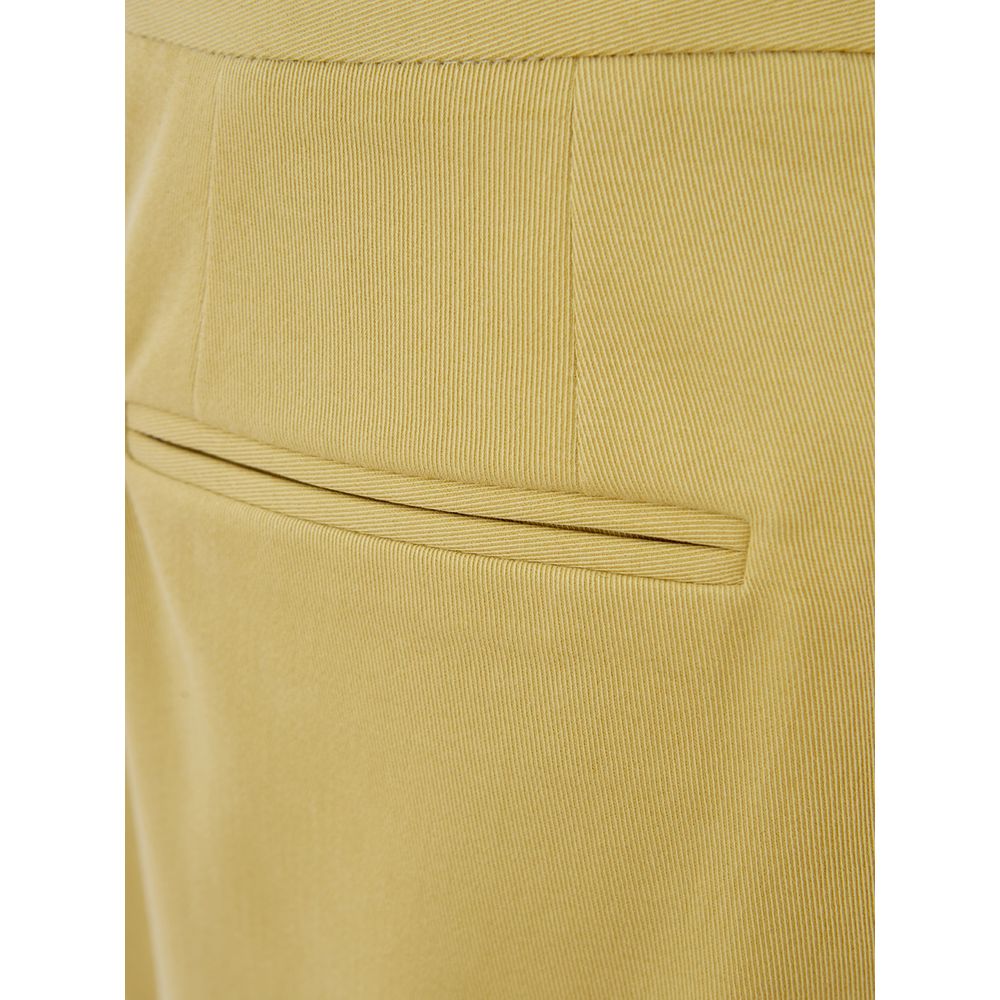  - Golden Elegance Cotton Pants