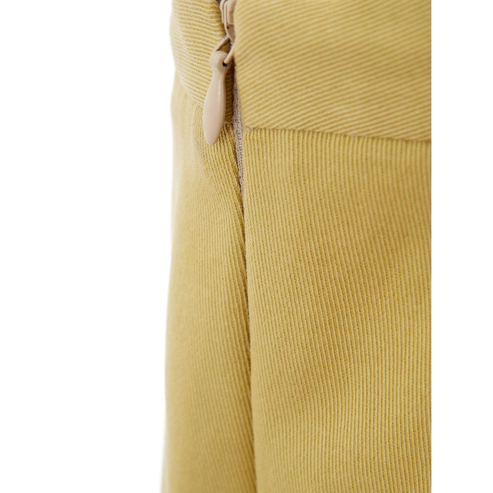  - Golden Elegance Cotton Pants