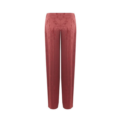  - Elegant Red Tailored Pants