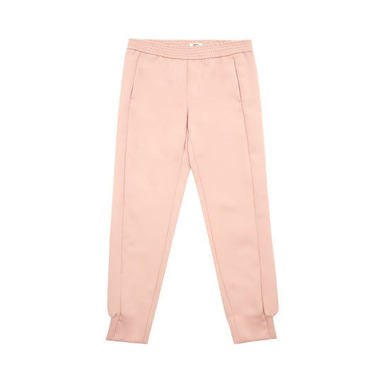  - Elegant Pink Polyester Pants for Women