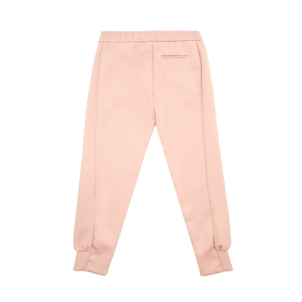  - Elegant Pink Polyester Pants for Women