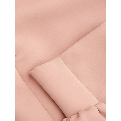  - Elegant Pink Polyester Pants for Women