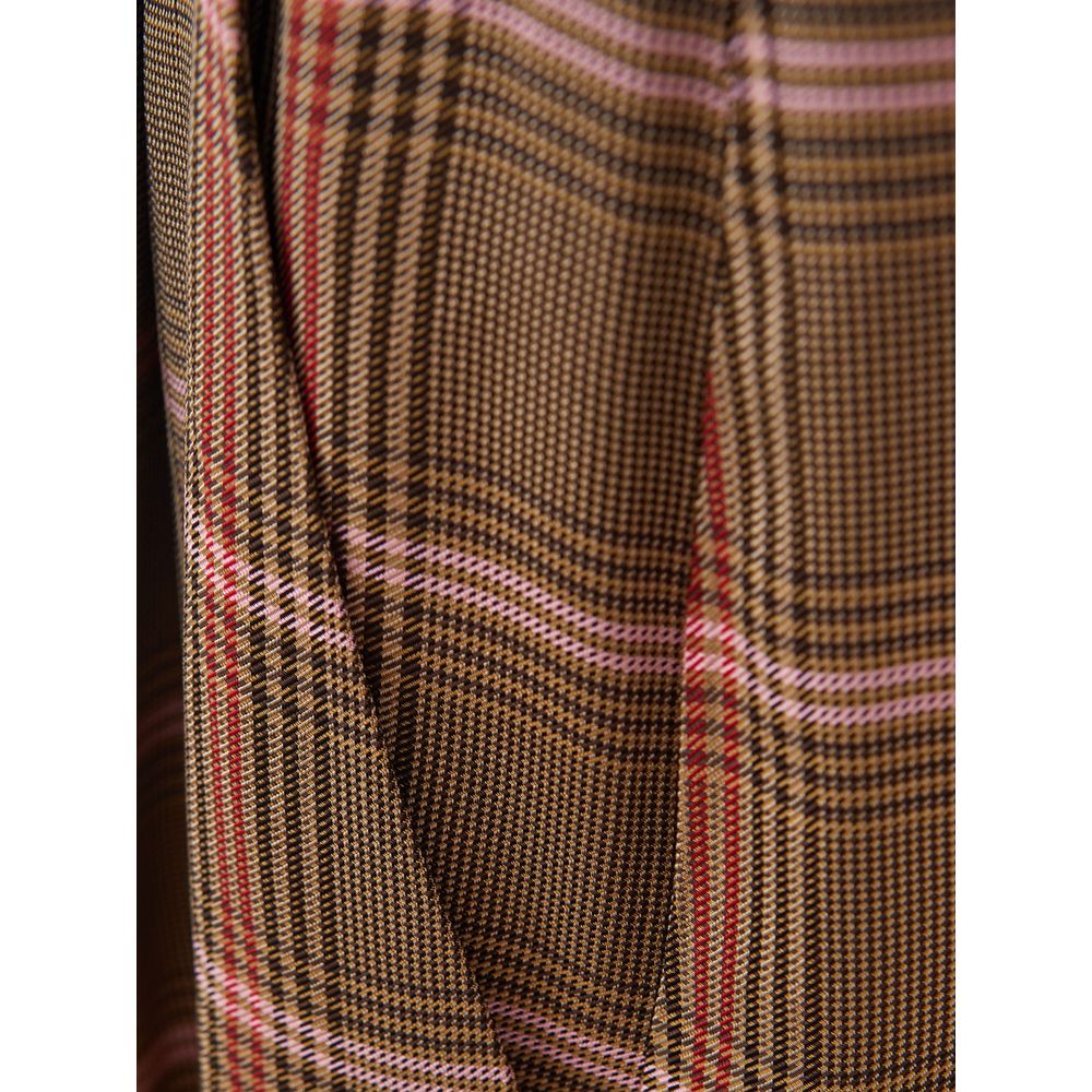  - Elegant Brown Viscose Pants for Women