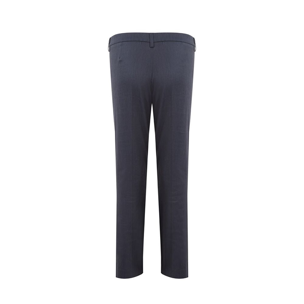  - Chic Blue Linen Trousers