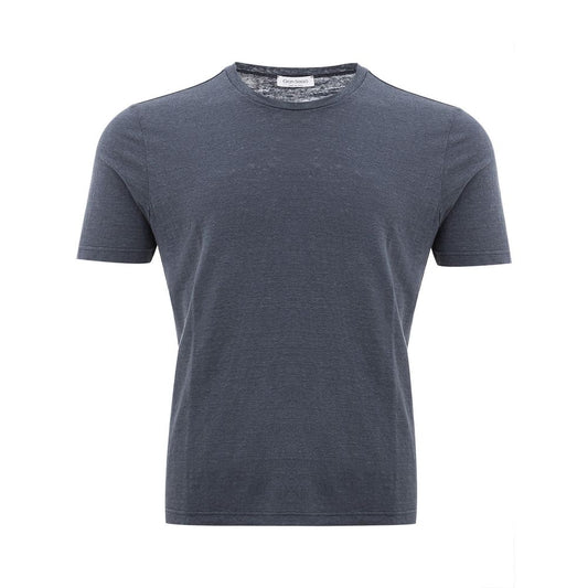  - Gran Sasso Elegant Gray Cotton T-Shirt