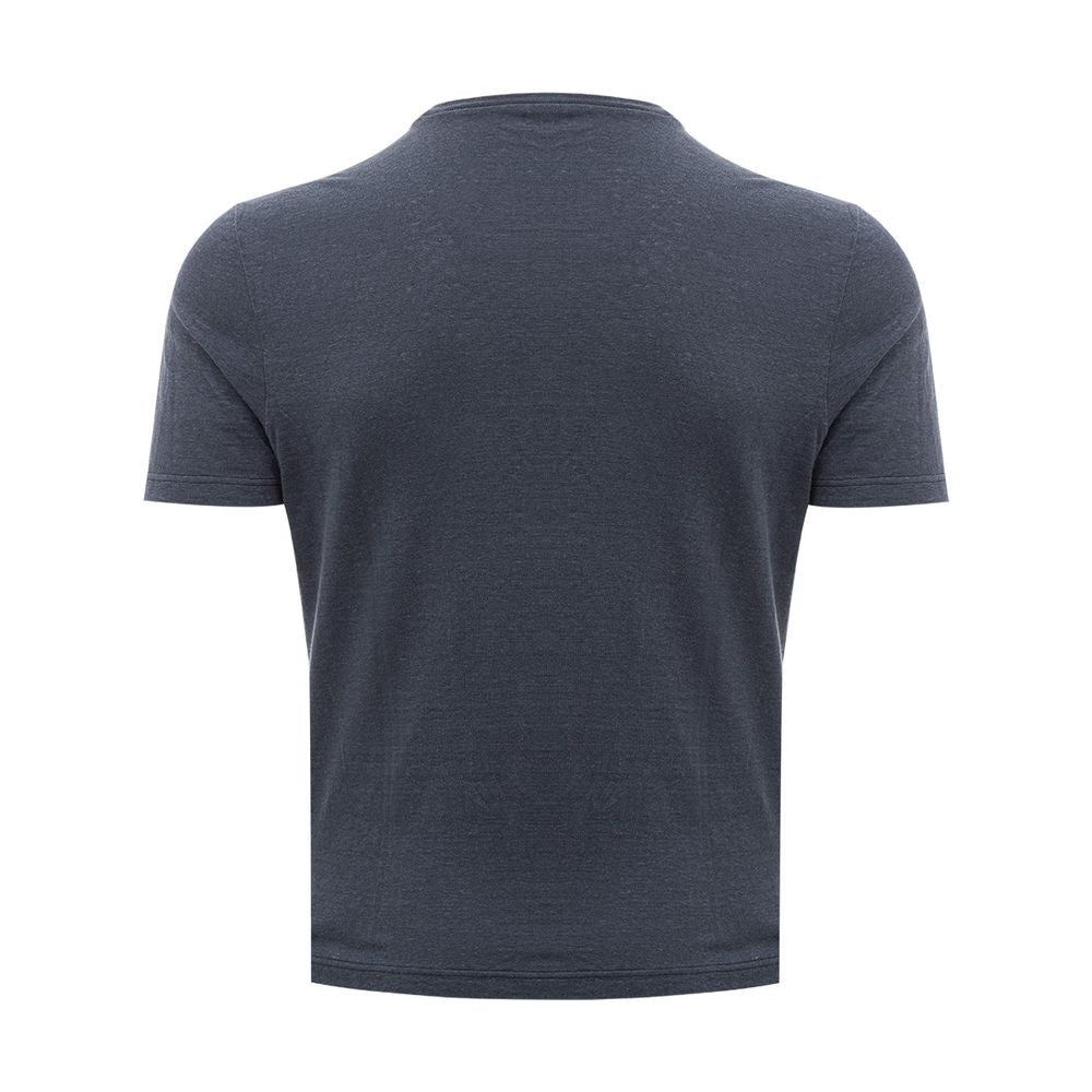  - Gran Sasso Elegant Gray Cotton T-Shirt