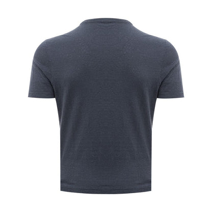  - Gran Sasso Elegant Gray Cotton T-Shirt