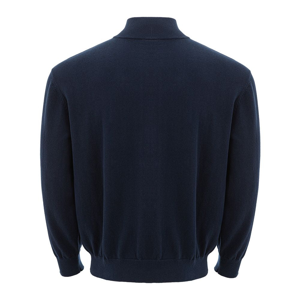  - Blue Cotton Sweater