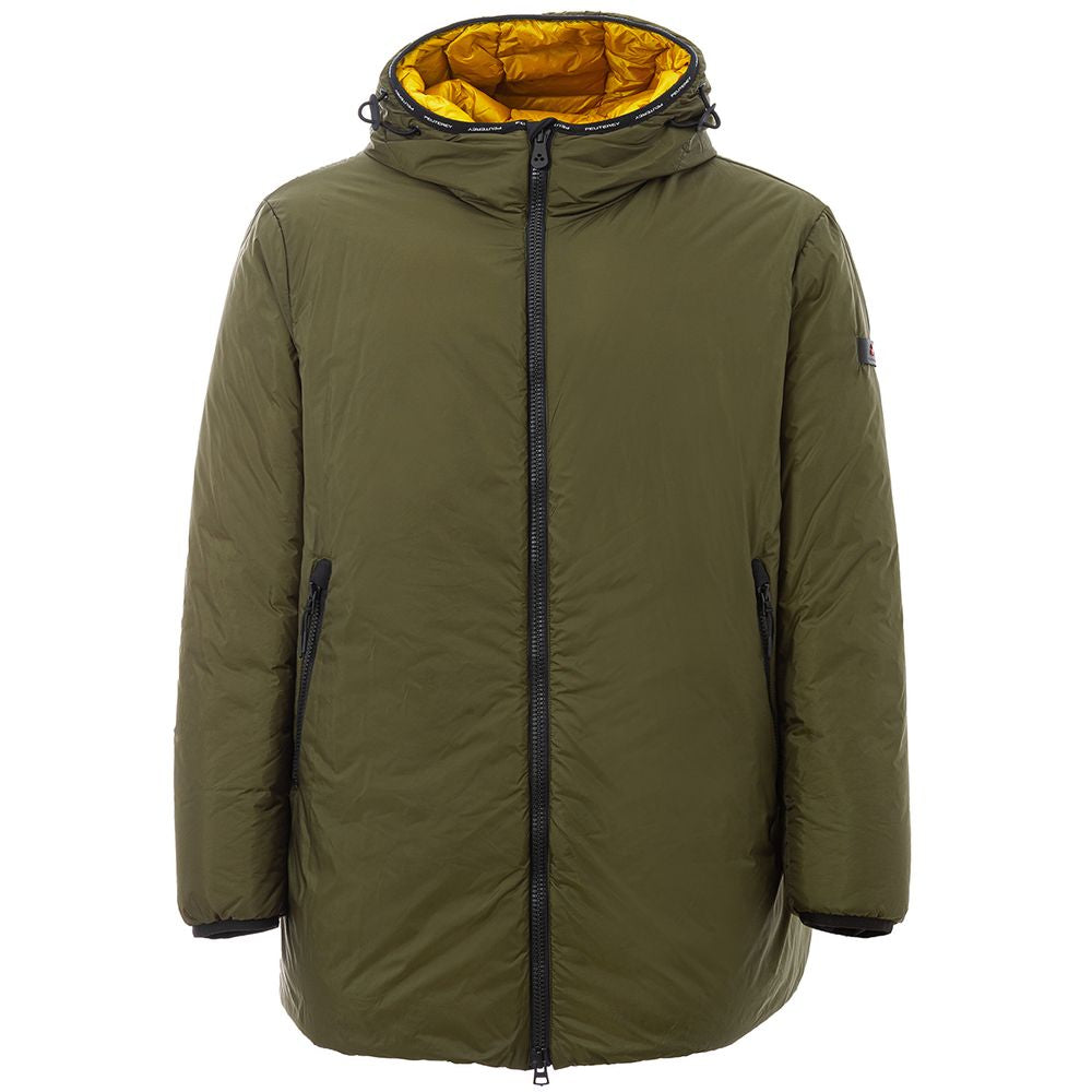  - Chic Green Polyamide Men's Jacket