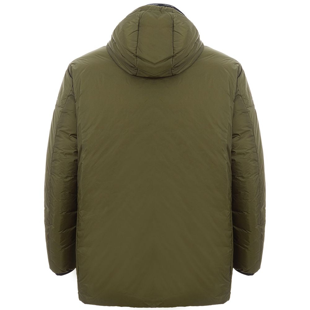  - Chic Green Polyamide Men's Jacket