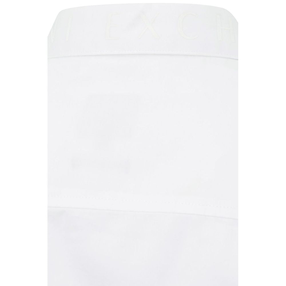  - Elegant White Cotton Shirt for Men