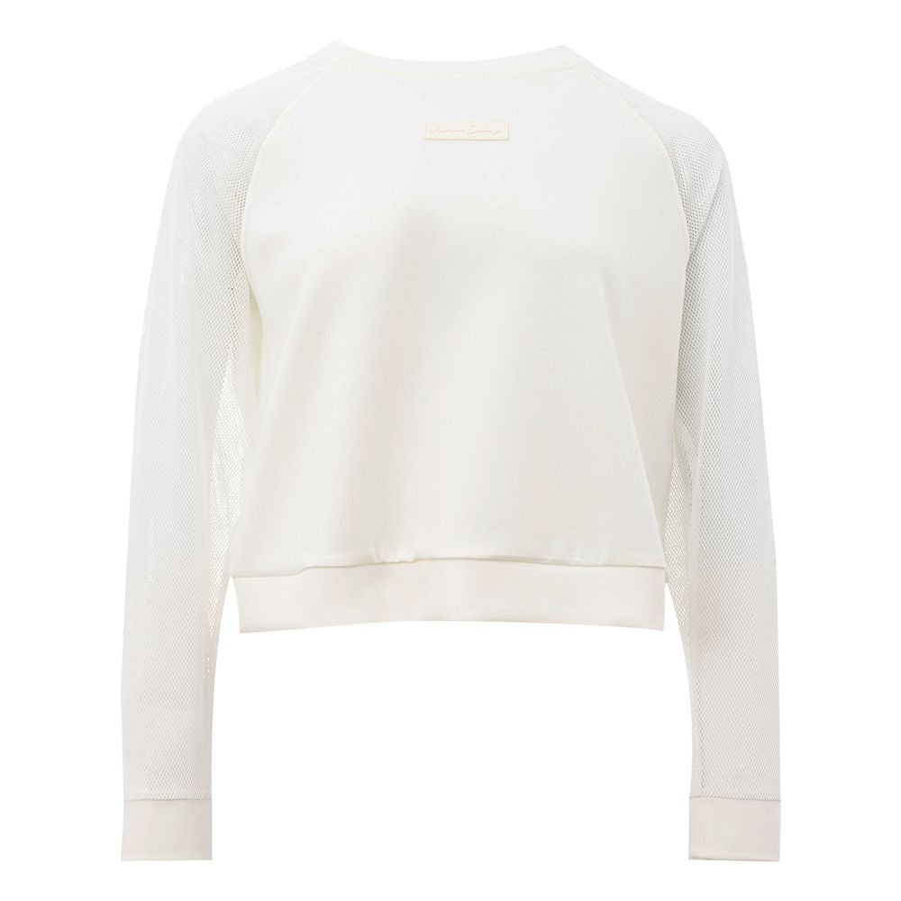  - Elegant White Polyamide Sweater