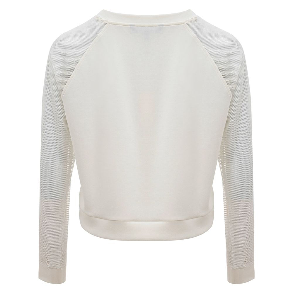  - Elegant White Polyamide Sweater