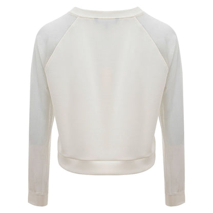  - Elegant White Polyamide Sweater