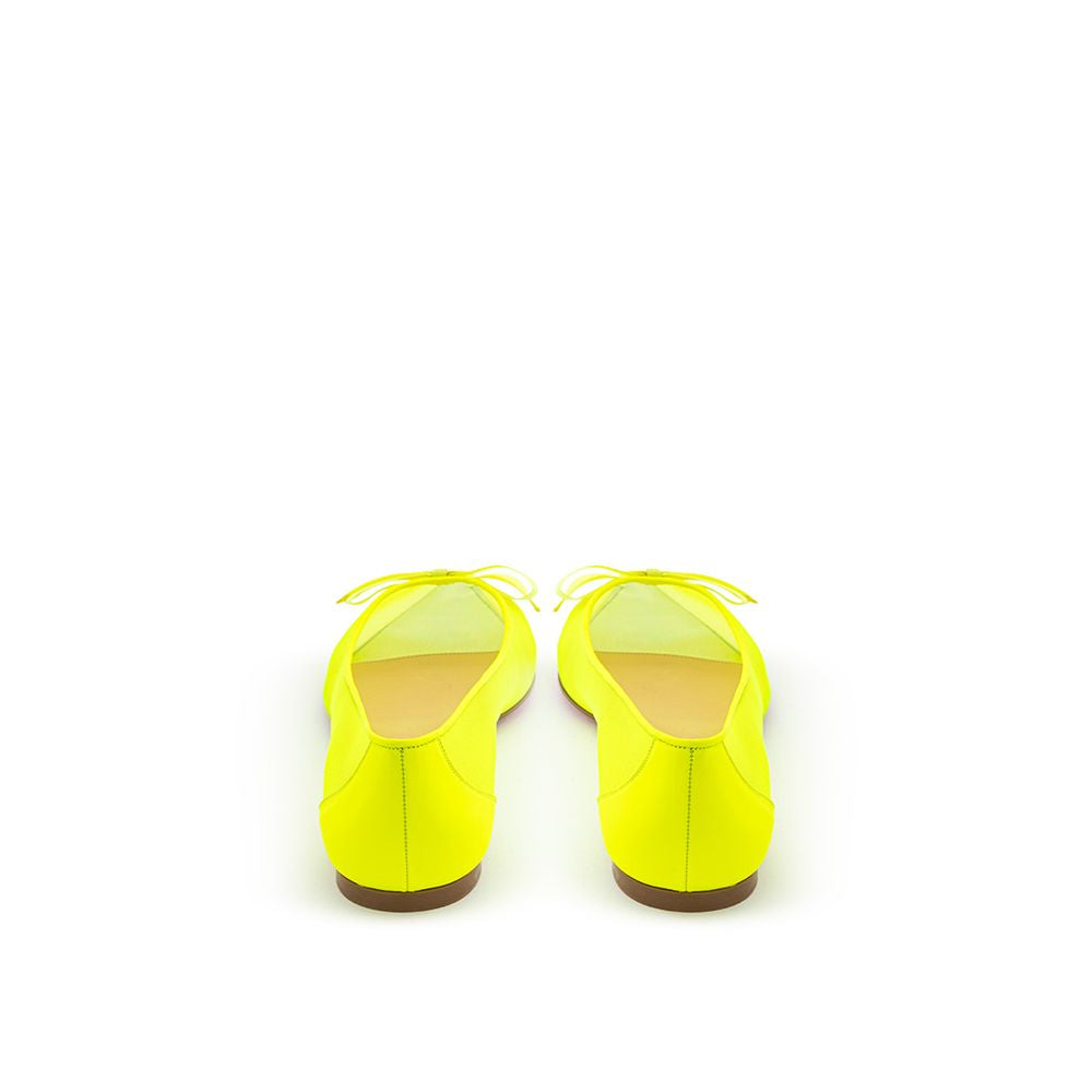  - Sunshine Yellow Mesh Flat Elegance