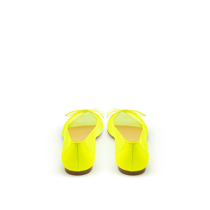  - Sunshine Yellow Mesh Flat Elegance