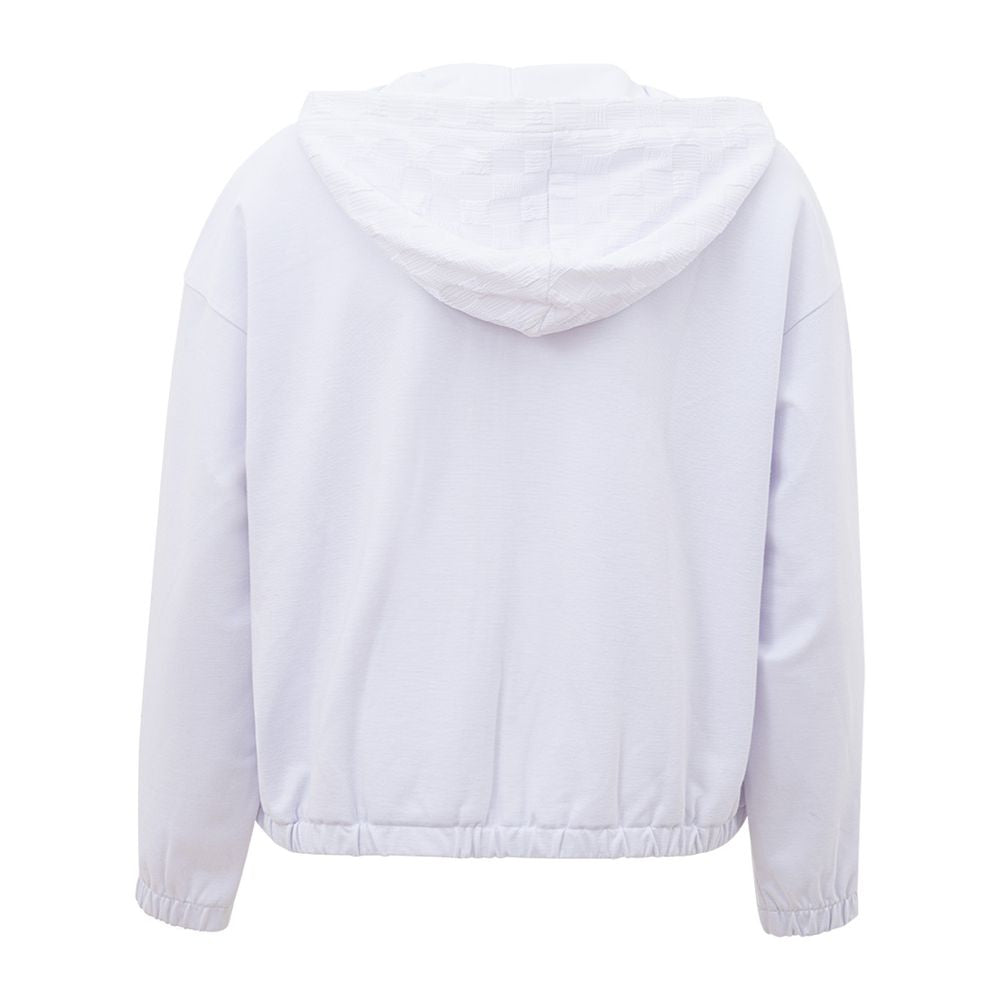  - Chic White Viscose Sweater for Women