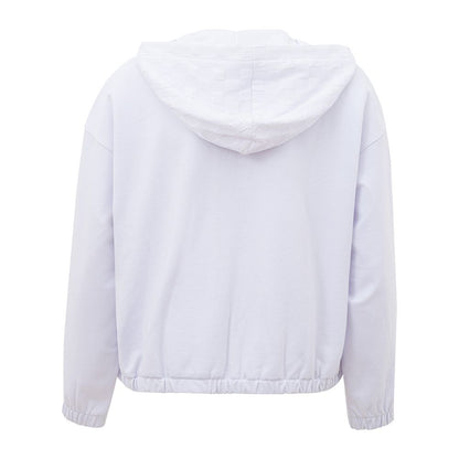  - Chic White Viscose Sweater for Women