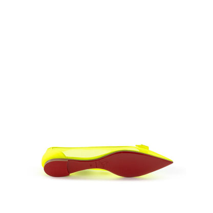  - Sunshine Yellow Mesh Flat Elegance