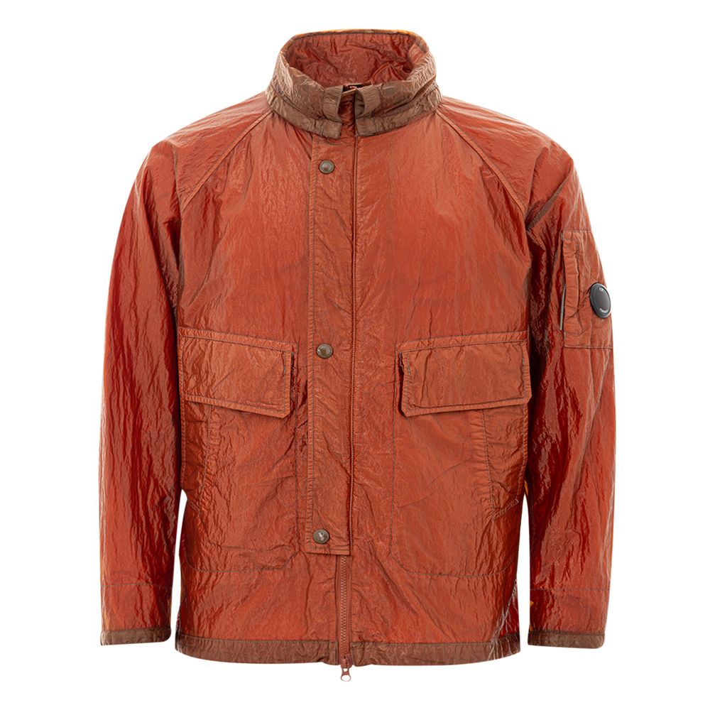  - Orange Polyamide High-Performance Jacket