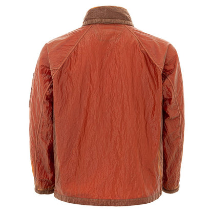  - Orange Polyamide High-Performance Jacket