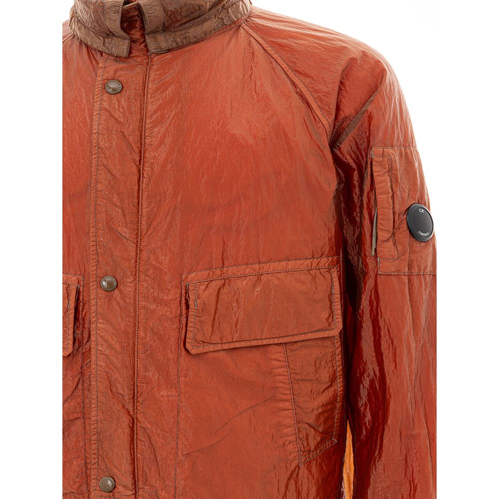  - Orange Polyamide High-Performance Jacket