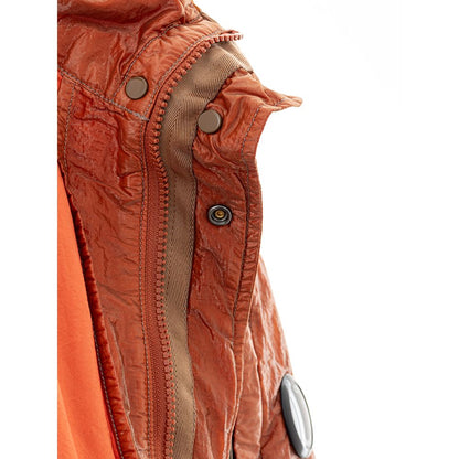  - Orange Polyamide High-Performance Jacket