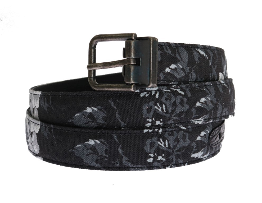  - Elegant Floral Patterned Men's Luxury Belt