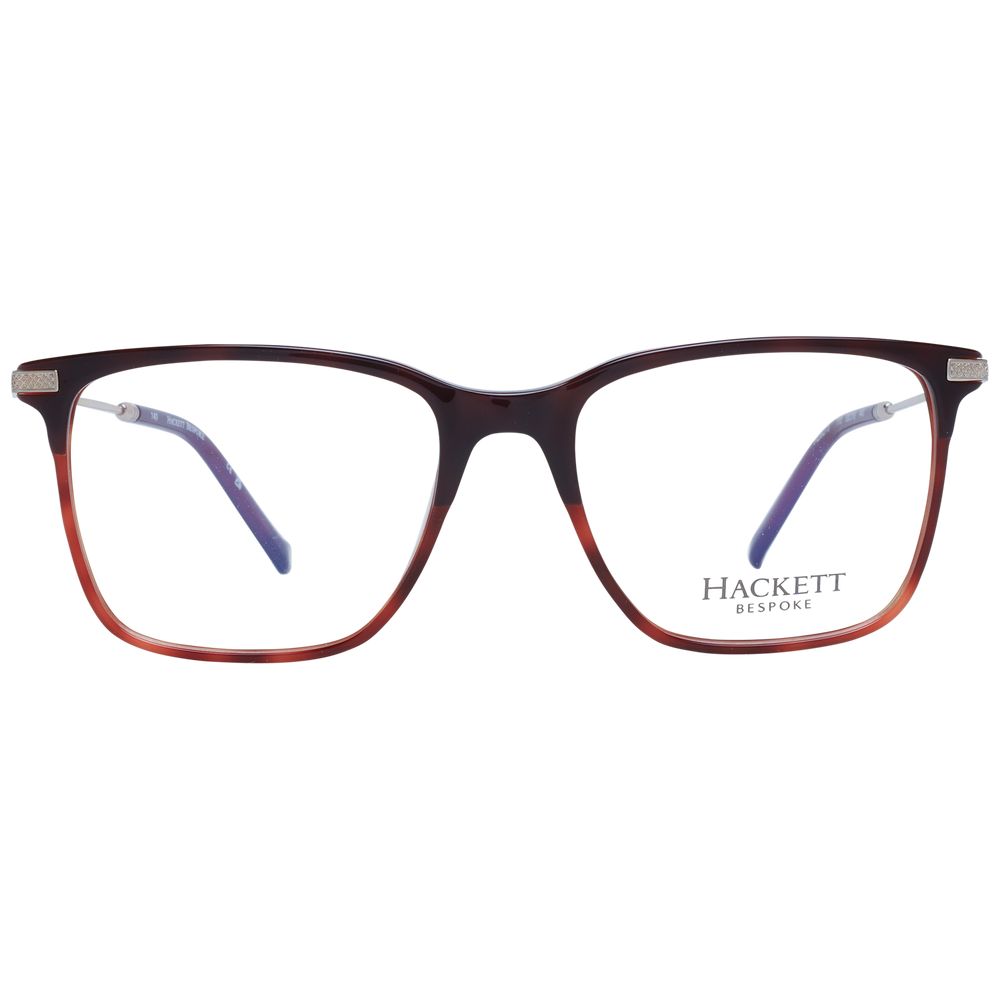 Hackett Brown Men's Optical Frames – Square Full-Rim, 53mm