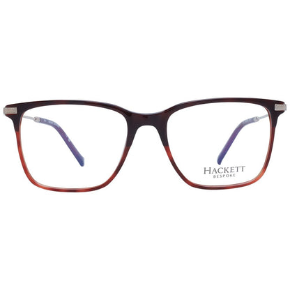 Hackett Brown Men's Optical Frames – Square Full-Rim, 53mm