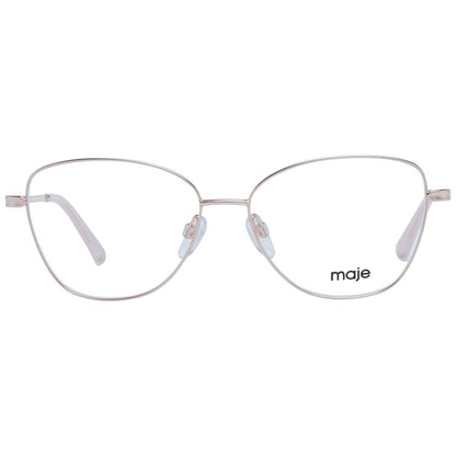 Maje Women’s Optical Glasses – Rose Gold Square Frame, 54mm