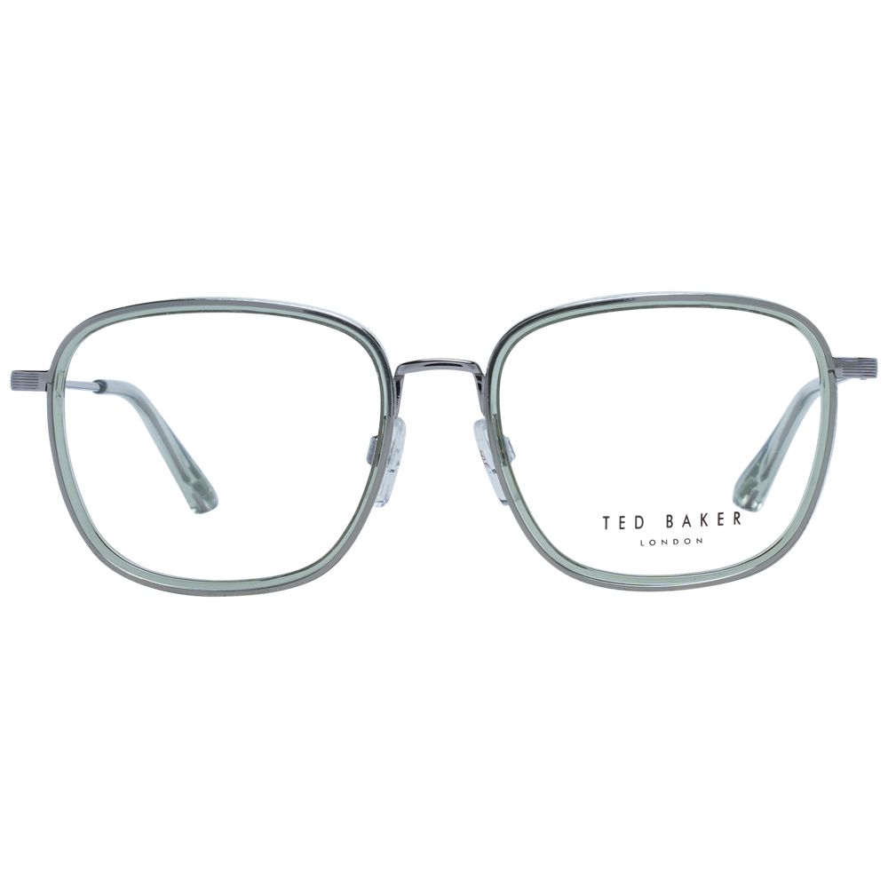 Ted Baker Men’s Optical Glasses – Green Square Frame, 51mm