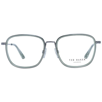 Ted Baker Men’s Optical Glasses – Green Square Frame, 51mm